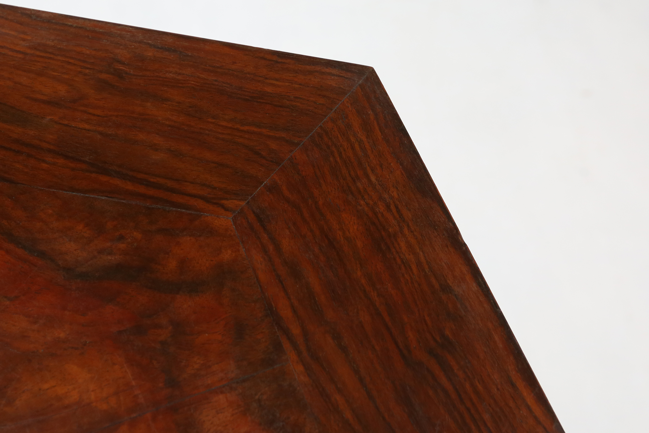 Elegant French Art Deco console in wood from the 1930sthumbnail